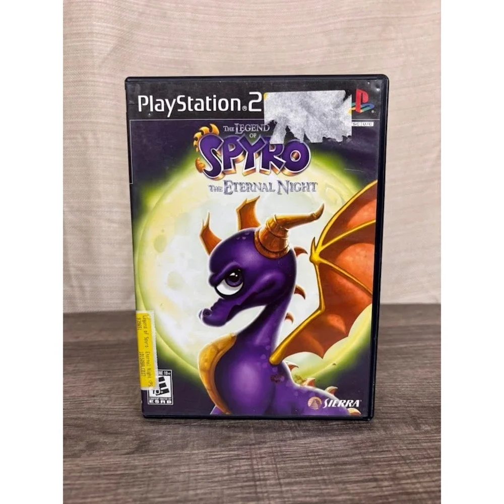 The Legend of Spyro The‎ Eternal Night Sony PlayStation 2 PS2 SLUS-21607 CIB